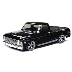 Losi 1/10 V100 AWD Brushed RTR with 1972 Chevy C10 Body - Black