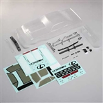 Losi 1969 Chevy Camaro Body Set, Clear: V100