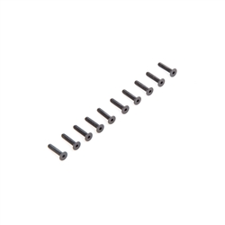 Losi Flat Head Screws M2.5 x 12mm (10)