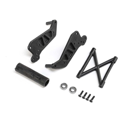 Losi Wheelie Bar Set, Black, LMT