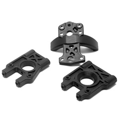 Losi Center Differential Mount & Brace Set: 8B 2.0