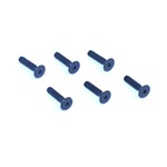 Losi 4-40 x 1/2" FH Screws (6)