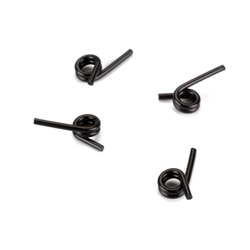 Losi Clutch Springs, Black(4): 8B, 8T