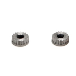 Losi Metal Servo Arm Insert, 25 Spline, Futaba (2)