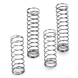 Losi Front & Rear Shock Spring Set  for SCT-E and TEN-T (4, Soft Silver)