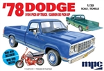 MPC 1/25 1978 Dodge D100 Custom Pickup Plastic Model Kit