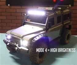 MyTrickRC Attack LED Light Kit w/ 5" Light Bar for TRX-4 Defender