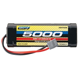 Onyx 6-Cell 7.2V 5000mAh NiMH Sub-C Stick Battery - Star Plug