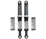 Team Ottsix Racing Voodoo Preassembled 90mm Comp Shocks - Black (2)