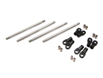 Team Ottsix Racing Upper Links for TKO-10 Axle with Revo Link Ends (12" WB)