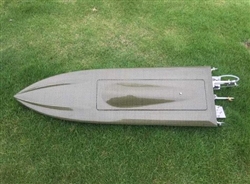 Oxidean Marine Dominator Kevlar/Carbon Mono Hull ARTR RC Boat