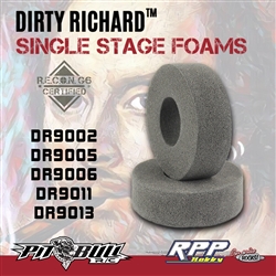 Pit Bull RC 1.9" Dirty Richard Single Stage Foam 4.50" x 1.6" Firm (2)