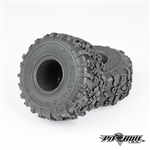 Pit Bull RC 1.9" Rock Beast XOR Scale R/C Tires Alien Kompound with Foam (2)