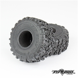 Pit Bull RC 1.9" Rock Beast XOR Scale R/C Tires Alien Kompound with Foam (2)