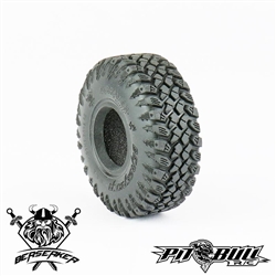 Pit Bull RC 1.55" Braven Berserker Scale R/C Tires Alien Kompound with Foam (2)