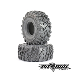 Pit Bull RC 1.55" Rock Beast XOR Scale R/C Tires Alien Kompound with Foam (2)