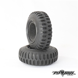 Pit Bull RC 1.9" Temco Military NDT Scale R/C Tires Alien Kompound with Foam (2)