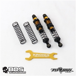 Pit Bull RC BDS KRONIK Shocks - 2 pcs (100mm Grey Dot)