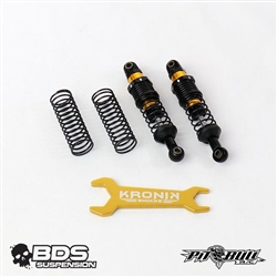 Pit Bull RC BDS KRONIK Shocks - 2 pcs (70mm Orange Dot)