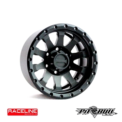 Pit Bull RC 1.9" Raceline "Clutch" Aluminum Wheels - Black (4)