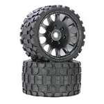 Powerhobby Scorpion BELTED Monster Truck Pre-mounted Tires on 3.8" Wheels (2)