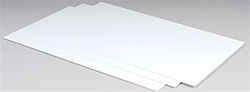 Plastruct White Sheet Styrene .060 (3)