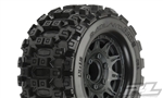 Pro-Line Badlands MX28 2.8" All Terrain Tires Mounted on Raid 6x30 Wheels (2)