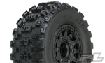 Pro-Line Badlands MX SC 2.2"/3.0" M2 (Medium) Tires Mounted on Raid 6x30 Wheels (2)