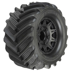 Pro-Line Demolisher 2.8" MT Tires Mounted on Raid 6x30 Wheels (2)