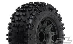 Pro-Line Badlands 2.8" All Terrain Tires Mounted on Raid 6x30 Wheels (2)