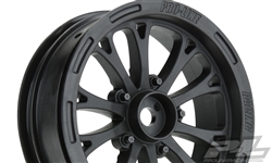 Pro-Line Pomona Drag Spec 2.2" Black Front Wheels (2)