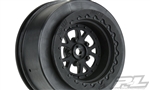 Pro-Line Pomona Drag Spec 2.2"/3.0" Black Wheels (2)