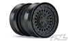 Pro-Line Carbine 1.9" Black Plastic Internal Bead-Loc Dually Wheels (2)