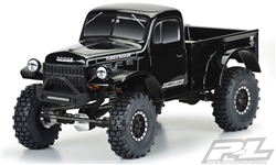 Pro-Line 1946 Dodge Power Wagon Tough-Color (Black) Body for 12.3" (313mm) Wheelbase