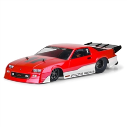 Pro-Line 1985 Chevrolet Camaro IROC-Z Clear Pre-Cut Drag Body