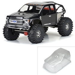 Pro-Line 1/6 2017 Ford F-250 Super Duty Cab-Only Clear Body for SCX6
