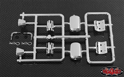 RC4WD Chevrolet Blazer and K10 Chrome Mirror And Rear Tail Light Parts Assembly