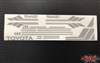 RC4WD Clean Stripes for Mojave II 2/4 Door Decal Sheet (Grey)