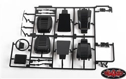 RC4WD 2015 Land Rover Defender D90 Front Seats and Dashboard Details