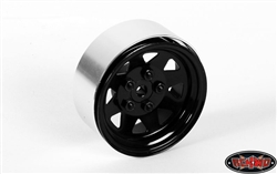 RC4WD 5 Lug Wagon 1.9" Single Steel Stamped Beadlock Wheel (Black) (1) Spare