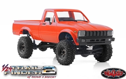 RC4WD 1/24 Trail Finder 2 RTR with Mojave II Hard Body Set (Red)
