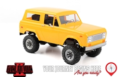 RC4WD 1/18 Gelande II RTR with Black Hawk Hard Body (Yellow)