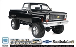 RC4WD Trail Finder 2 "LWB" RTR with Chevrolet K10 Scottsdale Hard Body (Black)