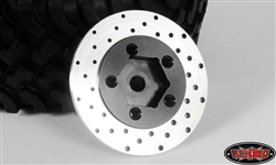 RC4WD 1.9" 5 Lug Steel Wheel Hex Hub with Brake Rotor (4)