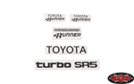 RC4WD 1985 Toyota 4Runner Emblem Set