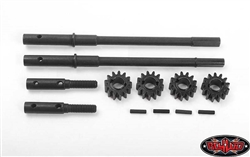 RC4WD Replacement Rear Axles for Portal Rear Axles for Axial AR44