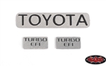 RC4WD 1987 Toyota Xtra Cab Metal Emblems