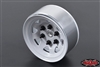 RC4WD Stamped Steel 1.55" Stock Beadlock Wheels White (4)