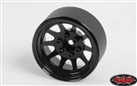 RC4WD OEM Stamped Steel 1.9" Beadlock Wheels (Black) (4)