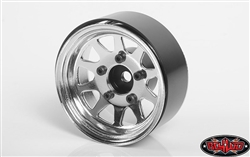 RC4WD OEM Stamped Steel 1.55" Beadlock Wheels (Chrome) (4)